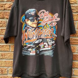 Vintage 90s Jeff Nascar Racing T-Shirt, Y2k Vintage Graphic Style Shirt, 198