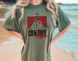 Cowboy Killer Comfort Colors Shirt Cowboy Shirt Western Comfort Colors Gift For Her Adult Humor Tshirt Vintage Western T