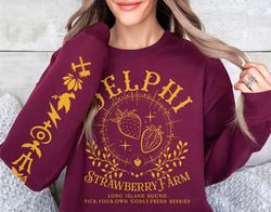 Percy Jackson Sweatshirt Delphi Strawberry Farm Shirt, Pjo R, 202