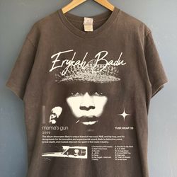 90s Erykah Badu T-Shirt, Erykah Badu Music sweatshirts, Eryk, 3