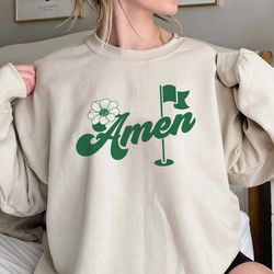 Amen Masters Golf Shirt, Unique Shirt Gift For Golfers, Mast, 9