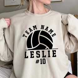 personalized volleyball shirt, custom player number and name, 321