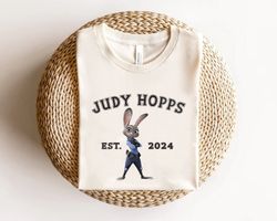 Disney Zootopia Judy Hopps Bunny Graphic Shirt, Disney Famil, 227