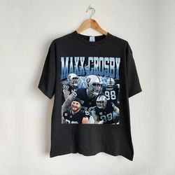 Vintage 90s Maxx Crosby Shirt, Maxx Crosby Football Shirt, 116