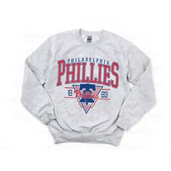 Vintage Philadelphia Baseball Sweatshirt, Philly Baseball Shirt, 223