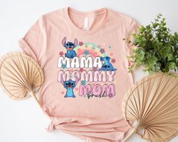 Disney Stitch Mama Shirt, Disney Mama Mommy Mom Shirt, Disne, 35