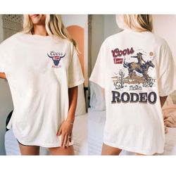 Coors Rodeo Vintage Graphic Shirt, Comfort Colors, Vintage 2