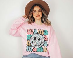 Cute Mom Sweatshirt, Happy Mother's Day, Gift for Mom, New M