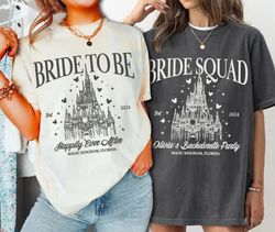Custom Disney Bachelorette Party Shirt, Bride To Be Shirt, B