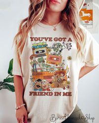 Vintage Youve Got A Friend In Me Shirt, Buzz Lightyear Shir