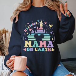 Happiest Mama On Earth Shirt, Matching Mouse Ears Shirts, Co