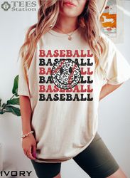 baseball mom shirt, baseball mama shirt, baseball shirts for
