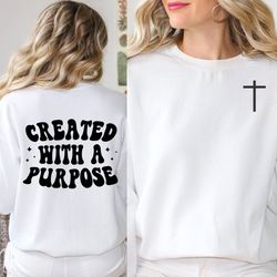 Christian Bible quote sweatshirt, Christian sweatshirt
