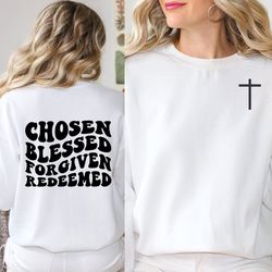 Christian Bible quote sweatshirt, Christian sweatshirt, hoodie