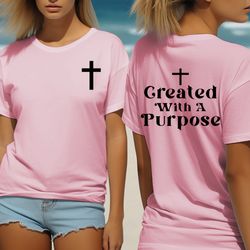 Christian Bible quote Tee - shirt, Jesus shirt, Gift for V2