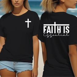 Christian Bible quote Tee Shirt - , Jesus shirt, Gift for V6