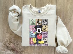 Eras Tour Mickey And Friends Sweater, Eras Tour Mickey And F
