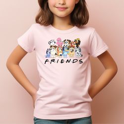 Friends T-shirt, Bluey Shirt, Disney Cartoon Shirt, Vacation