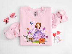 Personalized Name Shirt, Sophia Disney Shirt, Disneyland Birthday Party Shirt, Gift for Girls, Birthday Girl Shirt