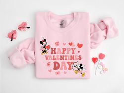 Valentines Day Shirt, Mickey and Minnie Love Tee, Cupid Shirt, Gift for Women, Couples Shirt, Vacation Shirt