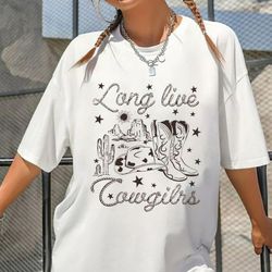 Long Live Cowgirls Morgan Wallen T-Shirts Unisex Sizing Tee