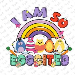 I Am So Egg Cited Png, Happy Easter Png