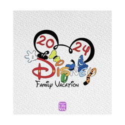 Family Vacation 2024 Svg, Family Mouse Trip 2024 Png