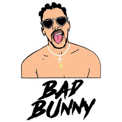 Bad Bunny svg,svg, Bad Bunny Logo svg , Conejo Malo SVG, Music Star SVG,,svg cricut, silhouette svg files, cricut svg, s