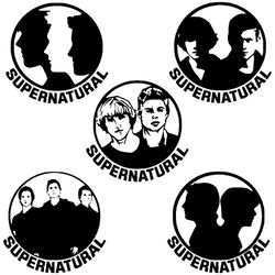 Supernatural bundles svg,svg,tv shows svg,Dean winchester stencil,Supernatural svg,sv bundles,svg cricut, silhouette svg