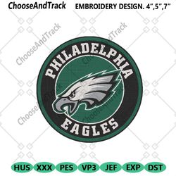 Philadelphia Eagles Embroidery Download File, Philadelphia Eagles Machine Embroidery
