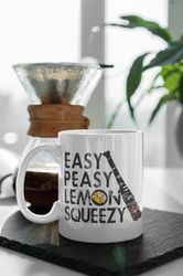 Easy Peasy Lemon Squeezy The Walking Dead TV Show Gift 11 oz Ceramic Mug Gift Birthday Gift