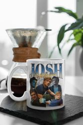 Josh Hutcherson Vintage 90s Mug, Josh Hutcherson, Josh Hutcherson Fans Gifts, Gift For Women and Men, 11oz Ceramic Mug G
