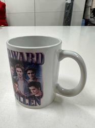 Limited Edward Cullen Vintage 90s Mug, Edward Cullen Twilight Movie, Cullens Vampires, Gift For Her, 11oz Ceramic Mug Gi