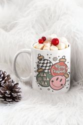 Merry Christmas Ho Ho Ho Holiday 11 oz Ceramic Mug Gift Birthday Gift