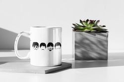 The Beatles Music Band (1967)  11 oz Ceramic Mug Gift Birthday Gift