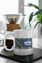The City Of Forks Welcomes You The Twilight Saga Fan Gift 11 oz Ceramic Mug Gift Birthday Gift