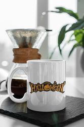 Trick Or Treat Halloween 11 oz Ceramic Mug Gift Birthday Gift