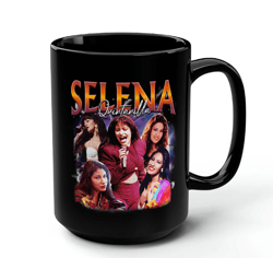Retro Selena Quintanilla Coffee Mug-Selena Quintanilla Gift,Selena Quintanilla Birthday Invitation