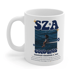 SZA Coffee Mug, Sza Gift, SOS Tour 2023, Kill Bill, Sza Good Days Graphic Gift For Fan