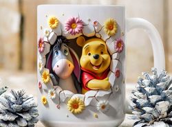Pooh Bear Mug, Disney Mug, Mothers Day Mug 11oz, 15oz Mug