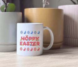 Easter Bunny Mug, Easter Hot Chocolate Mug, Kids Easter Cup, Easter Gift, Easter Decor, Rabbit Mug, Easter Mug Gift, Mug