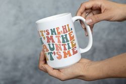 Trendy Auntie Mug, Aunt Mug, Mug Gift for Your Aunt, Cool Aunt Mug, Cool Aunts Club, Aunt Coffee Mug, Aunt Gifts