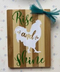 Rise and Shine wall hanging