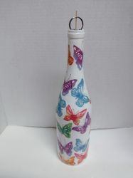 Handmade Butterfly Incense Burner Bottle