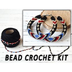 Bead crochet keychain kit, Keychain craft kit, Jewelry makin - Inspire  Uplift