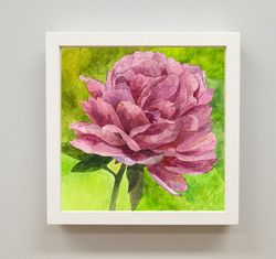 Thriving-Hand-painted hanging painting Peony Chinese painting Home decoration