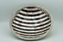 Round Sterling Silver Plate