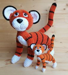 Crochet pattern Tiger cub - digital pattern PDF