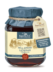 Rare Natural Honey “Wild Taiga”, 500g (17.64 oz)