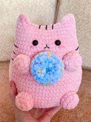 Crochet cat pattern Crochet plush cat pattern Crochet kitty pattern Amigurumi cat pattern